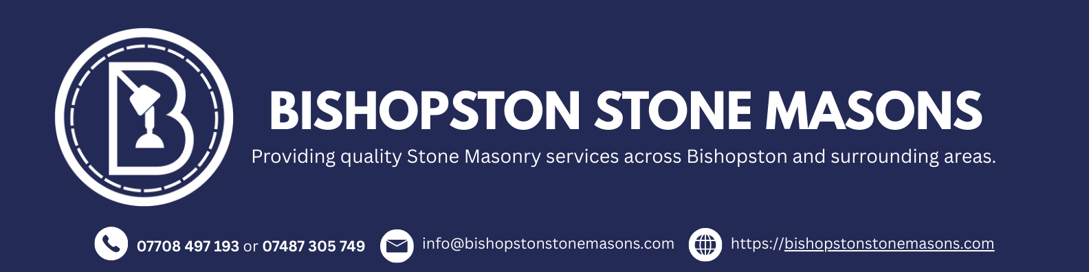 blue and white online website banner